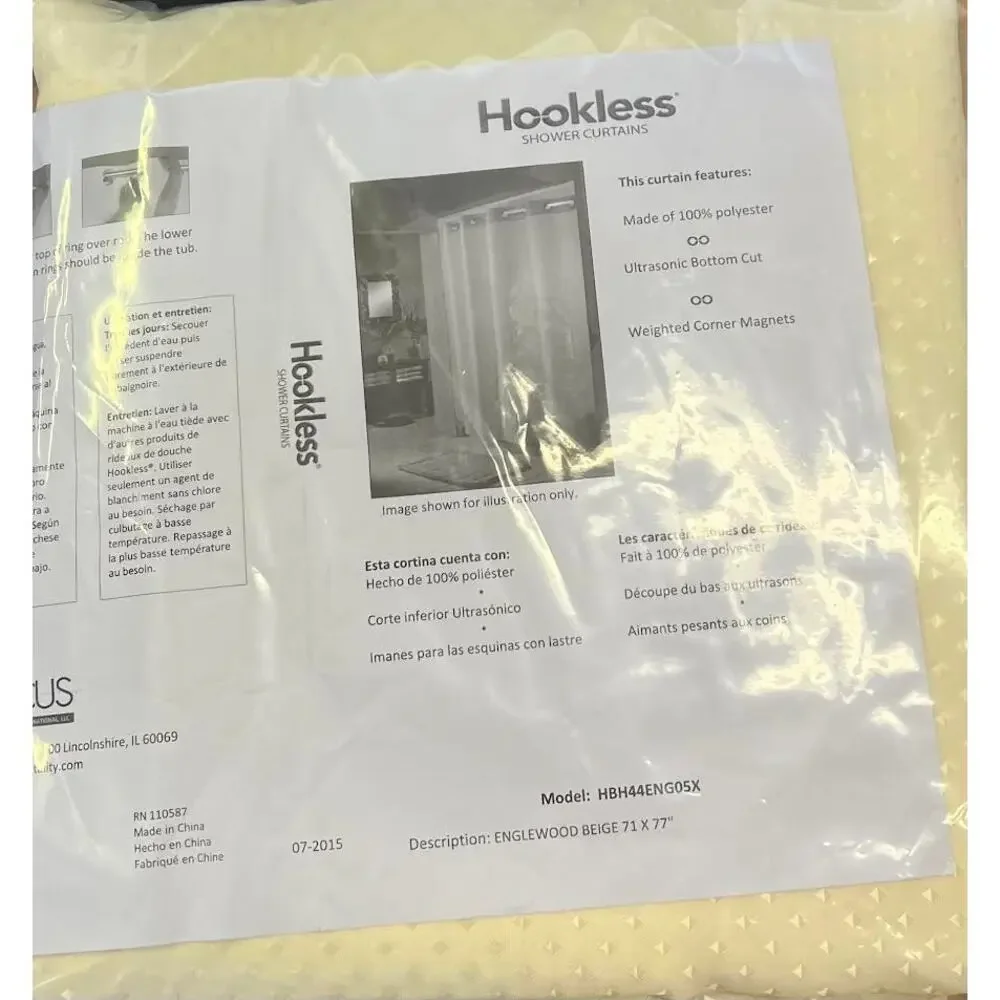 HOOKLESS packaging dimensions	